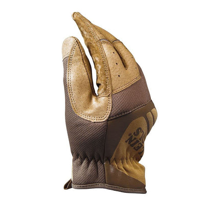 Klein Tools 40228 Journeyman Leather Utility Gloves, X-Large,Brown