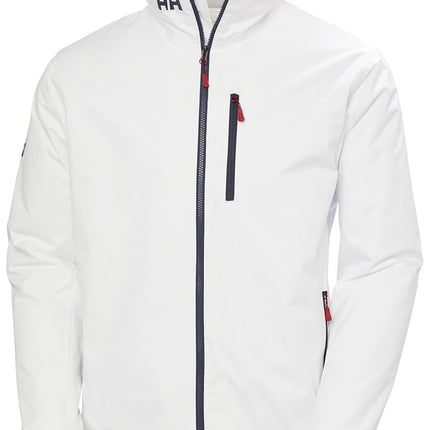 Helly Hansen Men's Crew Midlayer Jacket, White 2.0, 3XL