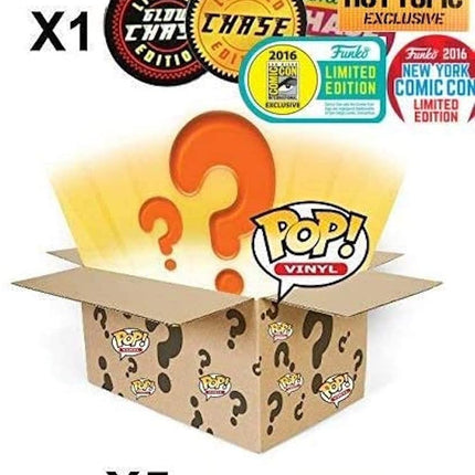 Funko Set of 6 Pop figures Includes 1 Chase Figure (Design may vary)