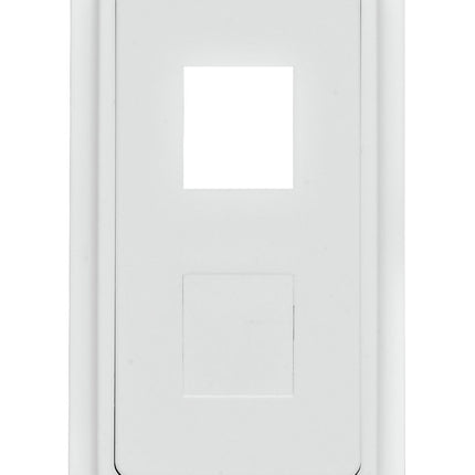 Leviton RE640-WW Renu QuickPort 2-Port Insert with