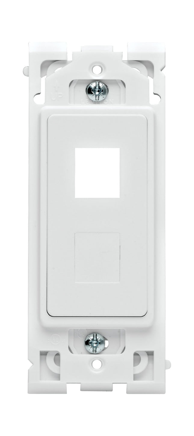 Leviton RE640-WW Renu QuickPort 2-Port Insert with