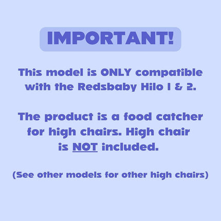 CATCHY - High Chair Food Catcher - Compatible with Stokke Tripp Trapp