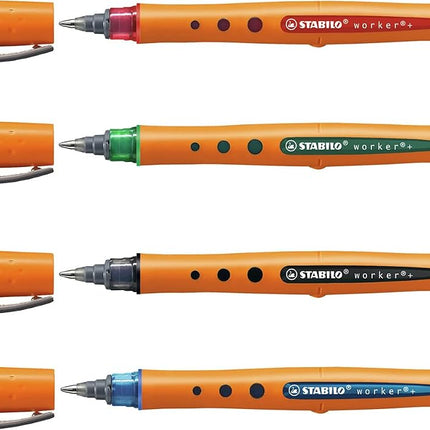 STABILO worker+ colorful - Rollerball - Medium