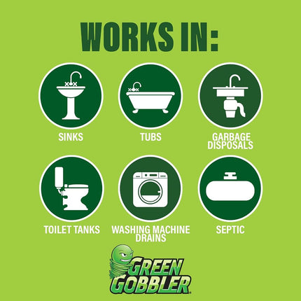 Green Gobbler Bio-Flow Drain Cleaner Strips 12-Pack