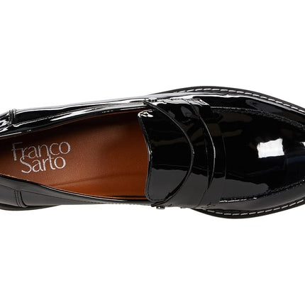Franco Sarto Women's Cassandra Synthetic Shoe Black, Size 6.5 Medium