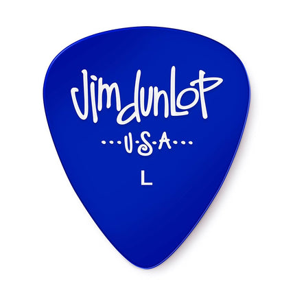Jim Dunlop 486R-L Light (Blue) Gel Picks, 72-Pack