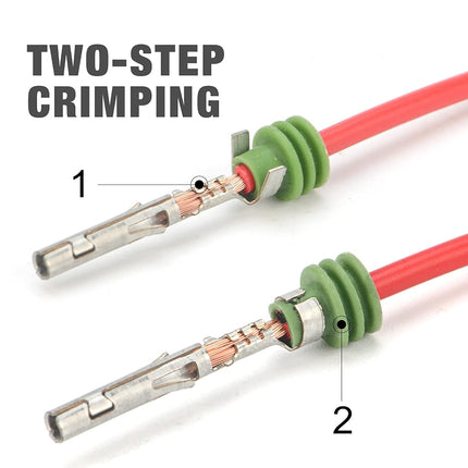 IWISS Weather Pack Crimper Tools for Crimping Delphi Packard Weather Pack Terminals Or Metri-Pack Connectors