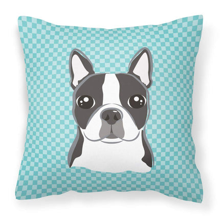 Caroline's Treasures BB1141PW1818 Checkerboard Blu