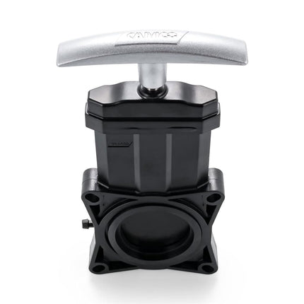 Camco RV Replacement Waste Valve with Handle - Features Durable Metal Handle & 1.5-Inch Diameter Valve Opening (39501)