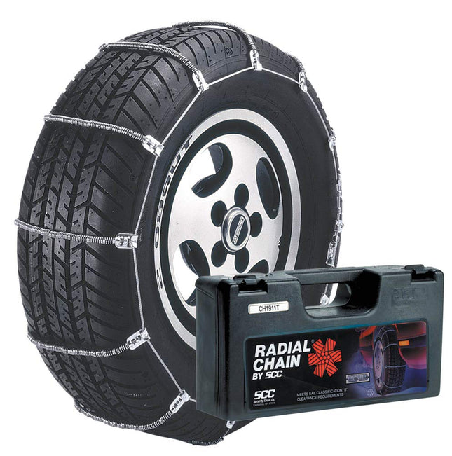 Cadenas para neumáticos Security Chain Company SC1018 Radial Chain Cable Traction - Juego de 2