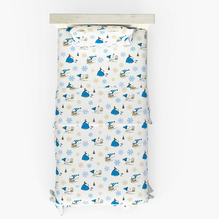 Franco Peanuts Snoopy Puffer Coat Holiday Bedding 