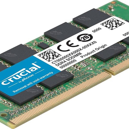 Crucial DDR4 RAM 16GB 3200MHz SODIMM CL22, Laptop Computer Memory, Mini PC (or 2933MHz, 2666MHz) - CT16G4SFRA32A