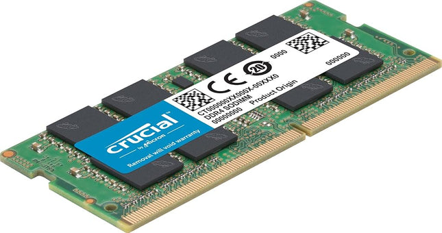 Crucial DDR4 RAM 16GB 3200MHz SODIMM CL22, Laptop Computer Memory, Mini PC (or 2933MHz, 2666MHz) - CT16G4SFRA32A