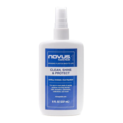 NOVUS 7020 | Plastic Clean & Shine #1 | 8 Ounce Bo