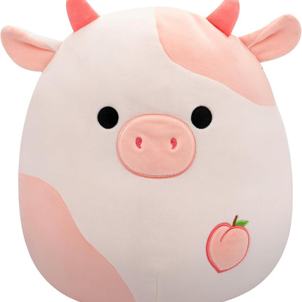 Squishmallows Original 8-Inch Lilaz The Peach Cow 