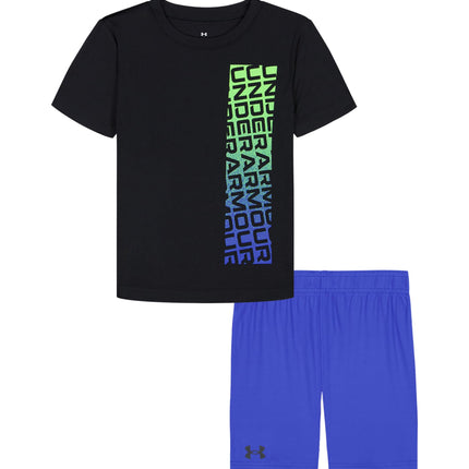 Under Armour UA MESH SHORT SET, BLACK, 24M, Black,