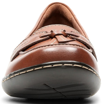 Clarks Women's Ashland Bubble Slip-On Loafer, Brown Multi, 4 UK
