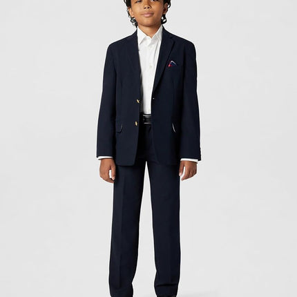 IZOD Boys' Brass Button Blazer Jacket