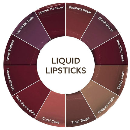 Burt's Bees Moisturising Full Coverage Liquid Lipstick, 5.95 g, Tidal Taupe