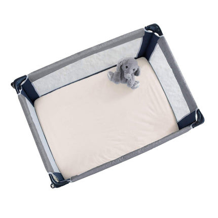 American Baby Company Heavenly Soft Chenille Fitted Pack N Play Playard Sheet, Ecru, 27 x 39