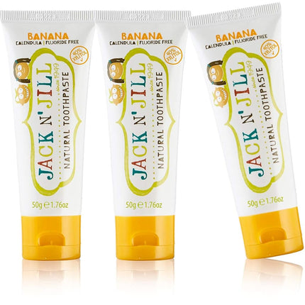 Jack N' Jill Natural Toothpaste Organic 50g Set of