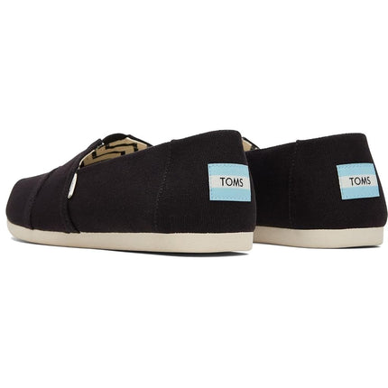 TOMS Alpargata Canvas Shoes - Stylish & Comfortable Footwear with Elastic Gore & Flexible Outsole
