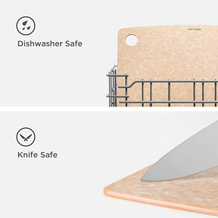 Epicurean Kitchen Series Cutting Board, Natural, 29 x 23 x 0.6 cm