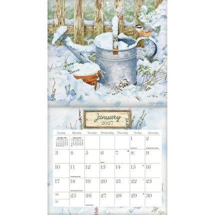 Herb Garden 2027 Wall Calendar by Jane Shasky