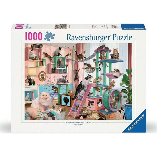 Ravensburger - Cat Tree Heaven Puzzle 1000 Pieces