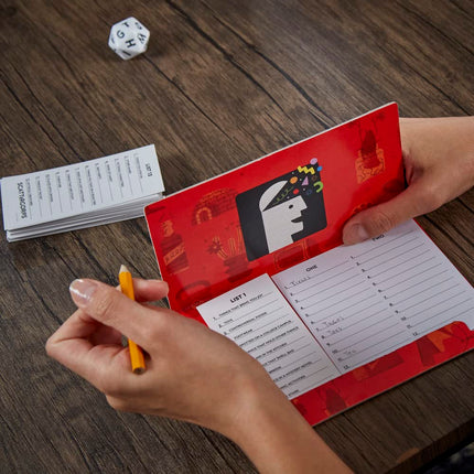 Hasbro Scattergories Clásico Juego de Mesa para 2-6 Jugadores, para Niños de 13+ Años, Adolescentes y Adultos