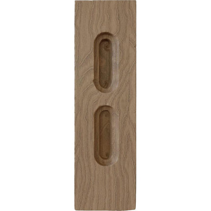 Ekena BKTW01X06X06OLGM 1 3/4-Inch Width x 6-Inch Depth x 6-Inch Height Small Olympic Wood Bracket - Mahogany