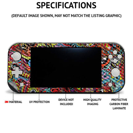 MightySkins Carbon Fiber Skin Compatible with Razer Kitsune - Acid Hex | Protective, Durable Textured Carbon Fiber Finish | Easy to Apply & Change Styles | Made in The USA
