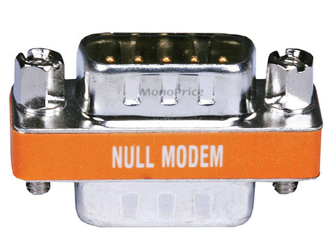 Monoprice 101202 DB9 M/M Módem Nulo Tipo Mini