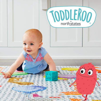 Toddleroo by North States Loquets d'angle pour tiroirs. Convient aux tiroirs d'extrémité ou aux classeurs. Aucun outil requis. Sécurisation pour bébé en toute confiance (Paquet de 2, Blanc)
