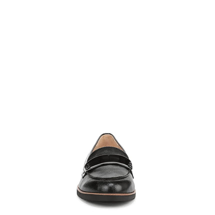 LifeStride Women's Zee Loafer, Black-dm, 6.5 Wide