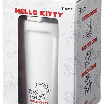 Skater STBC3F-A Vacuum Stainless Steel Coffee Tumbler, Hot and Cold Retention, Small, 11.8 fl oz (350 ml), Hello Kitty Sanrio