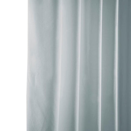 HPD Half Price Drapes Heritage Plush Velvet 120 Inches Long Darkening Curtains for Bedroom & Living Room 50W x 120L, (1 Panel), Aquarius Blue, 50" W x 120" L (Pack of 1)