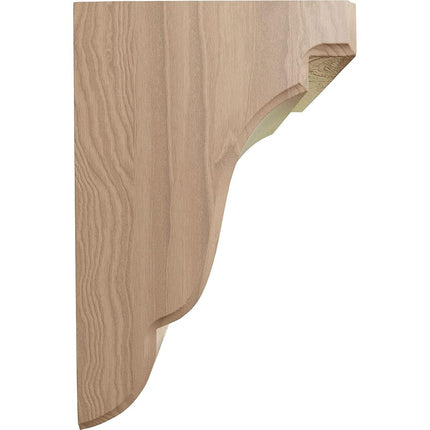 Ekena BKTW05X05X08BEGM 5 1/4-Inch Width x 5-Inch Depth x 7 1/2-Inch Height Bedford Bracket - Mahogany