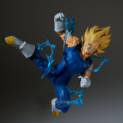 BANPRESTO Majin Vegeta (Vs Goku Super Saiyan 2) Dragon Ball Z Match Makers 15 cm BP29755P Multicolour Collectible Figure Ideal for Anime Fans