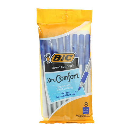 Wholesale Case Of 25 - Bic Round Stic Comfort Grip
