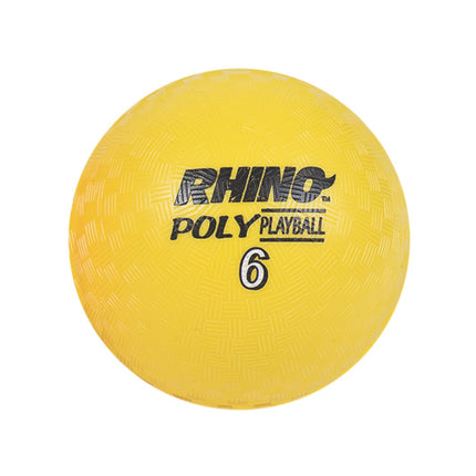 Champion Sports PX6SET Rhino Poly Playground Ball Set, Multicolored, 6" Diameter