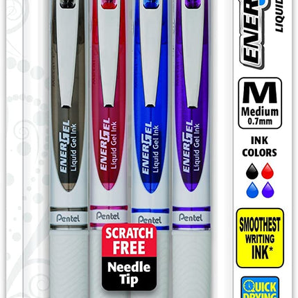 Pentel Energel Pearl Retractable Liquid Gel Pen .7