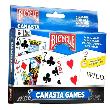 Bicycle 2-Pack Canasta Card Games Standard