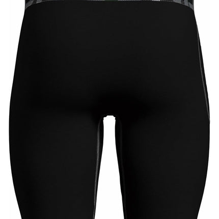 Under Armour Men's HeatGear Long Shorts, Black (001)/Pitch Gray, Small Tall