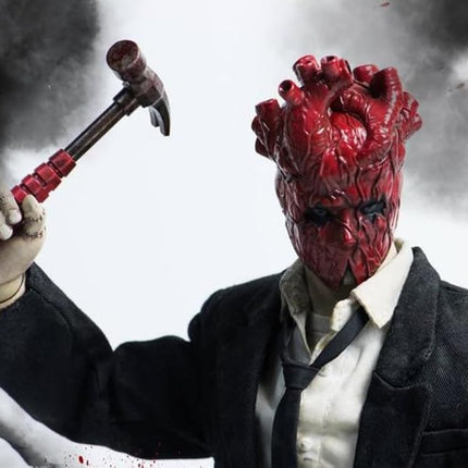 WANYOUJI Dorohedoro Shin Mask, Halloween Full Head Mask Anime Horror Latex Cosplay for Adults Halloween Props