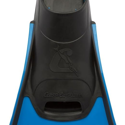 CRESSI Light Kid Fins Blue 33/34 (1/2) - Powerful Short Kid Fins for Swimming and Snorkeling, Muscle Conditioning and Physical, Lightweight, Unisex Travel Fins