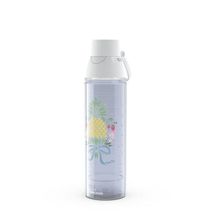 Tervis Venture Lite Simplified - Jarra de viaje aislada de doble pared hecha en EE. UU. con diseño Pineapple Garden, mantiene las bebidas frías y calientes, botella de agua de 700 ml, Classic