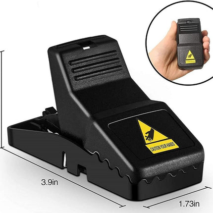 Feeke Mouse Traps, Mice Traps for House, Small Mice Trap Indoor Quick Effective Sanitary Safe Mousetrap Catcher for Family and Pet - 6 Pack, (M01-6Pack)