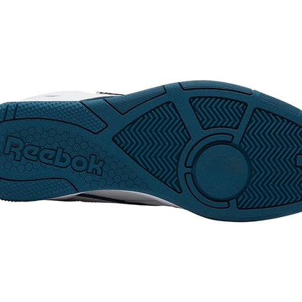 Reebok Men's Bb 4000 II Sneakers, White/Escape Blue, 9.5 Women/8 Men