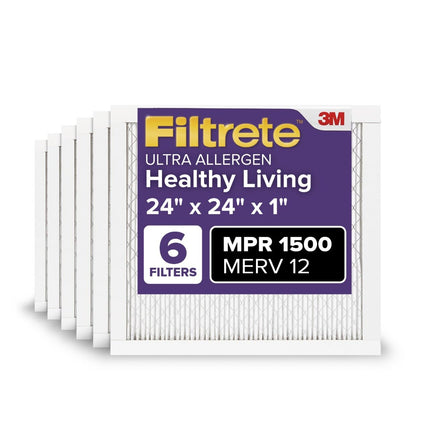 Filtrete 24x24x1, AC Furnace Air Filter, MPR 1500,